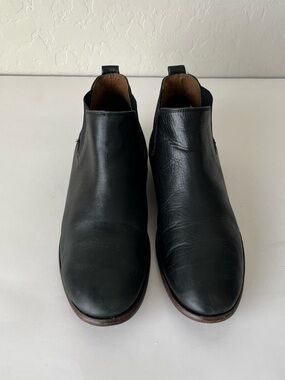 Sutro San Francisco Leather Ankle Chelsea Boots Made in Mexico Black Size 9.5